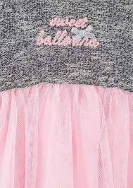 Check spelling or type a new query. Grey And Pink Combo Fabric Dress In Tulle And Knit Losan