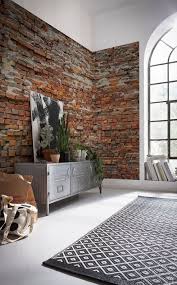 Exposed brick walls became popular in late 1900s because many living room colors living room paint couches living room blue living room living room grey teal living rooms wallpaper living. 29 Stylish Ways To Bring Brick Wallpaper Into Your Home