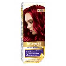 Vopsea De Par Permanenta Intensse Color 5 2 Rosu Rubin 50 Ml