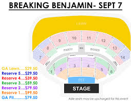 68 qualified starlight amphitheater seating chart