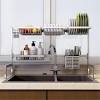 Rv accessories > compact folding dish rack. 1