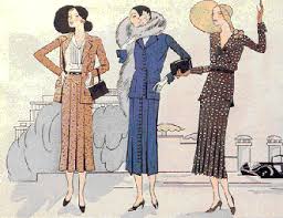 I cappelli furono in particolare l'oggetto sul quale le donne riversarono tutta la propria parliamo di moda vol.3. La Moda E Lo Stile Femminile Delle Donne Negli Anni Trenta Illustration Fashion Design Decades Fashion 1930 Fashion