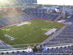 Gillette Stadium Seating Map Gwestmedical Info