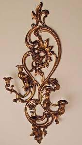 Maybe you would like to learn more about one of these? Vintage Home Interior Homco 5 Arm Wall Sconce Candleholder Ebay Home Interiors And Gifts Vintage House Bathroom Towel Decor