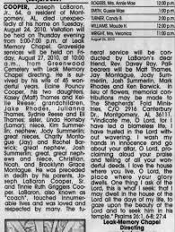 Joseph LaBaron Cooper, Jr. Obituary