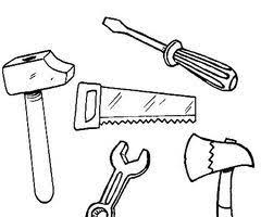 Coloriage Outils Jpg 240 200 Outils Bricolage Coloriage Outils