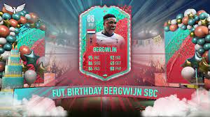 Bergwijn fut birthday sbc statistiche. 88 Fut Birthday Steven Bergwijn Sbc New Fut Birthday Player Sbc Fifa 20 Ultimate Team Youtube