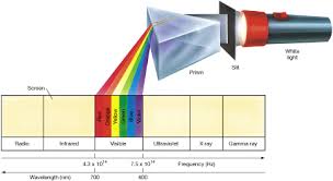Visible light can be seen in the form of different colors, each color has a different wavelength. Chapter 2 Section 3