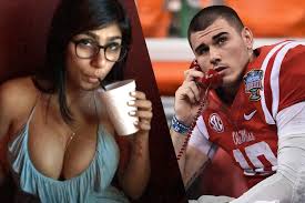 Born in beirut, lebanon, mia khalifa moved with her parents to montgomery county in maryland when she was 10. Porn Star Mia Khalifa Shames Ole Miss Qb Privately Then Publicly