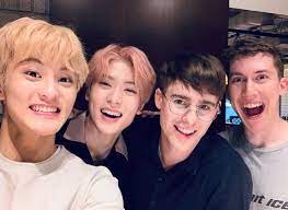 This is josh and ollie, and we make content across our two channels korean englishman and . Mark And Jaehyun With Josh And Ollie From Korean Englishman Nct 127 Nct Jaehyun