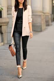 Black Blazer With Jeans For Girls 20 Night Out Outfit Ideas For Girls Stylish Work Outfits Fashion Spring Work Outfits