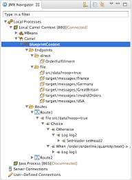 Intercept that intercepts each and every processing step while routing an exchange in the route. Chapter 21 Jmx Navigator Red Hat Jboss Fuse 6 3 Red Hat Customer Portal