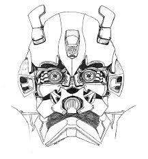 (fullsize → 700 x 500). Transformers Bumblebee Car Head Picture Coloring Pages Best Place To Color