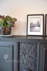 The frame of this piece is painted in pure, and the drawers and tops are a lovely deep grey colour, created from a mix of chalk paint in graphite and paris grey. Chalk Paint Dark Vs Bright C I R U E L O I N T E R I O R S