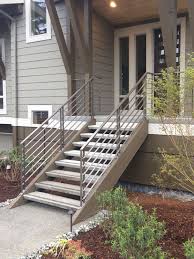 This is measured from the deck surface to the top of the rail. Exterior Metal Railings Ironwork Seattle Wa Blackbird Iron Design