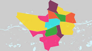 Oberhalb der karte befindet sich ein formular, in dem sie die adresse, die sie suchen wollen, eingeben können. Ingolstadt Stadtbezirke Karte Atlasbig Com