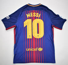 Barcelona football club on thursday lost a bid before the eu's top court to overturn a claim it received unfair state aid through tax breaks. 2017 18 Fc Barcelona Messi Shirt L Football Soccer European Clubs Spanish Clubs Fc Barcelona Classic Shirts Com