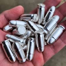 Today, the bullet is now used by many police forces, special ops units in the us military, and 50 caliber replica made of 10 oz of pure.999 fine silver, the.50 caliber silver bullet is an exact. Silver Bullets Silverbugs