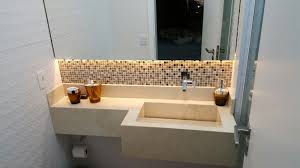 Banheiro Lavabo Etc Pia Esculpida Marmore Crema Marfil Pastilha Espelhada Laminada Tra Organizacao Para O Banheiro Torneira De Parede Pias De Banheiro