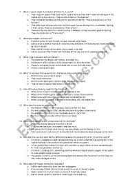 Do i putting any parts of your life on hold. The Hunger Games Suzanne Collins Part 1 Test Esl Worksheet By Germankraut