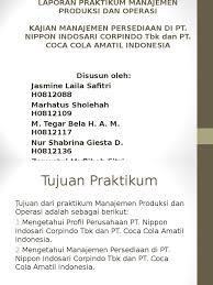 Here, you can make a difference from day one. Laporan Praktikum Manajemen Produksi Dan Operasi Ppt