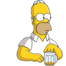 Após prender o misterioso barão da cerveja (na verdade homer simpson), que estava a trazer cerveja ilicitamente para a cidade rex foi demitido e lançado de catapulta para fora da cidade. Homer Simpson 03 Cerveja Icone