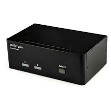 Vga displayport kvm switch kit. Startech Com Sv231dpddua2 Startech Kvm 2 Port Displayport Dual Monitor Switch For Sale Online Ebay