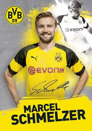 Autogrammkarte Von Marcel Schmelzer Abwehrspieler Von Borussia Dortmund Saison 2018 2019 Borussia Dortmund Bvb Dortmund Dortmund