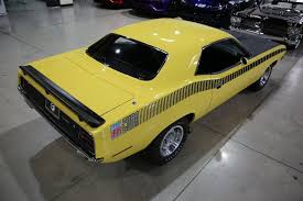 Image result for Yellow Gold 1970 Barracuda