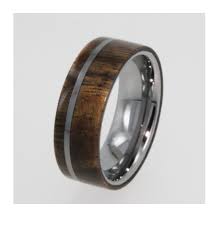 Tungsten Rings Mens Wedding Bands Tungsten Titanium Wedding Rings Wood Wedding Ring