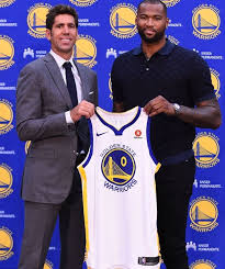 Demarcus cousins gives the warriors something they don't have. Demarcus Cousins Joins The Golden State Warriors Officially During A Press Conference On July 19 2018 Photo Credit Warrior Golden State Warriors Golden State