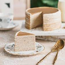 How To Make Lady M S Earl Grey Crepe Cake The Social Tea House Crepe Cake Tea Cakes Impressive Desserts