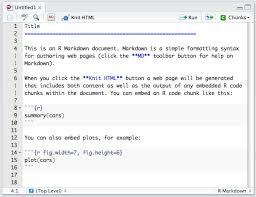 Writing Reproducible Reports In R With Markdown Knitr And Pandoc Nice R Code