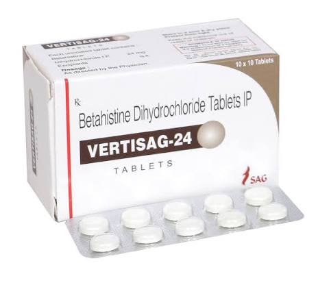 Betahistine 24 mg Tablets, Packaging Type: Strips at ₹ 124/strip in New Delhi