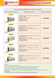 CATALOGUE CỬA CUỐN ĐỨC