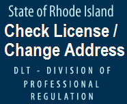 License Search Ri Dlt Division Of Professional Regulations Online