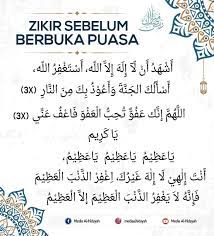 Apalagi, jika keadaan seseorang sedang bahagia dan malas berdoa, maka sama saja seseorang berdoa di saat kondisi sedang sulit. Media Al Hidayah Doa Dan Zikir Sebelum Berbuka Puasa Zikir Adalah Ubat Bagi Penyakit Hati Hati Yang Kotor Kembali Suci Dengan Zikir Hati Yang Mati Hidup Semula Kerana Mengingati Allah Selamat