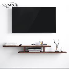 Solid Wood Machine Rack Living Room Tv Wall Decoration Shelf Bedroom Wall Mounted Router Shelf Decoration Frame Storage Holders Racks Aliexpress When it comes to mounting a tv, it is important to have the right tools and mounting kit on hand.