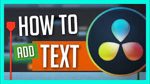 The davinci resolve 16 write on text effect is a great way to bring new life to you titles. How To Add Text In Davinci Resolve Resolve 16 Basics Tutorial Youtube