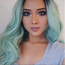 💫 24” MINT OMBRE BODY WAVYLACE FRONT WIG💫 *NEW