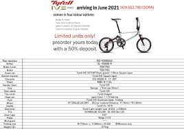 Bike prices and accessories depicted on the bikes are. My Bike Shop Singapore Your First Stop In Foldable Bikes Bike Gear