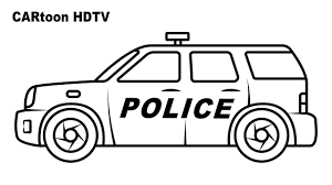 Cool coloring «suv», which you can print on an a4 sheet or color online. Suv Police Car Satisfying Coloring Pages Video Colors Vehicles Coloring Video Youtube