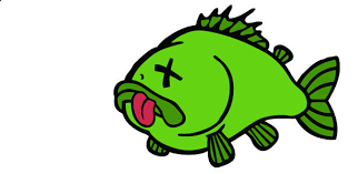 Cartoon Dead Fish Dead Fish Fish Illustration Fish Clipart