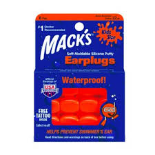 Mack S Kids Size Soft Moldable Silicone Putty Ear Plugs L Comfortable Pillow Soft Small Earplugs For Swimming L Travel Shopee Singapore