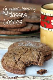 Grandma S Molasses Cookies Recipe Cookie Recipes Holiday Baking Delicious Desserts