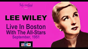 LEE WILEY Live In Boston 1951 w/ Muggsy Spanier George Wein John Field  Barrett Deems Nat Hentoff