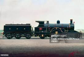 Painted photograph by F Moore showing a ...