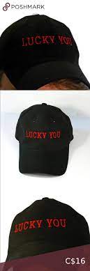 Lucky You Black Dad Hat Black Dad Dad Hats Black Trucker Hat