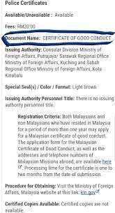 So you can process to request malaysia police clearance for. Malaysia Police Clearlance Request By Nvc Ir 1 Cr 1 Spouse Visa Process Procedures Visajourney