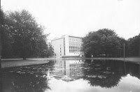 Een Gedeelte Van Het Umc St Radboud Ziekenhuis 1958 Ziekenhuis Ziekenhuizen Tuin